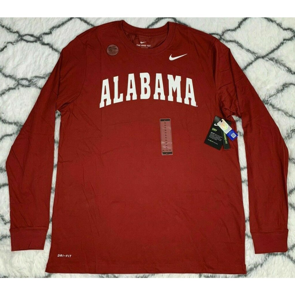 Nike Alabama Crimson Tide Football Shirt Sz Xl
